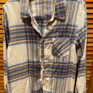 Maurice’s plaid button down shirt